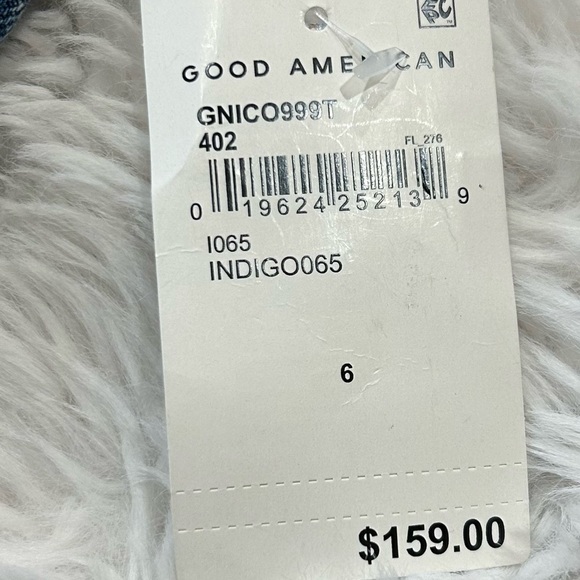 Good American Good '90s Icon in Indigo065 6/28 High Rise NWTs - Picture 3 of 12